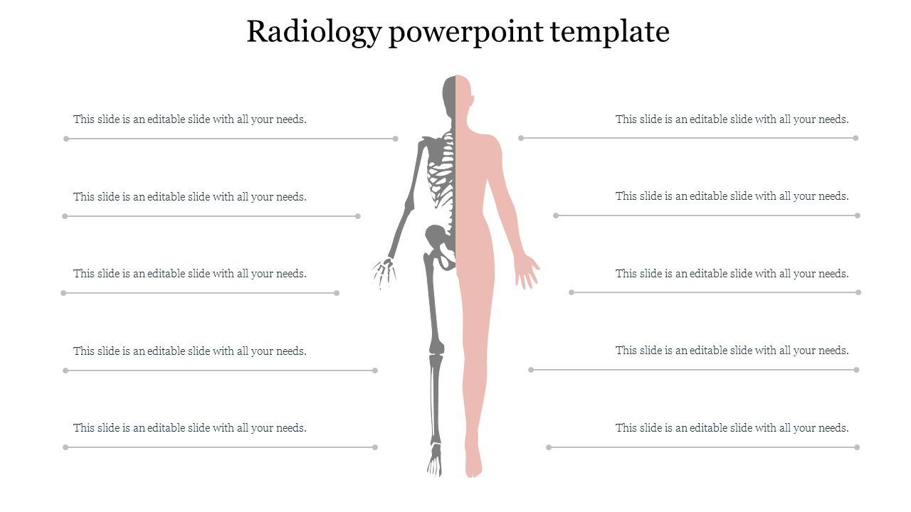 Innovative Radiology PowerPoint Template Presentation